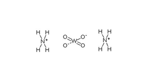 偏钨酸铵分子结构图